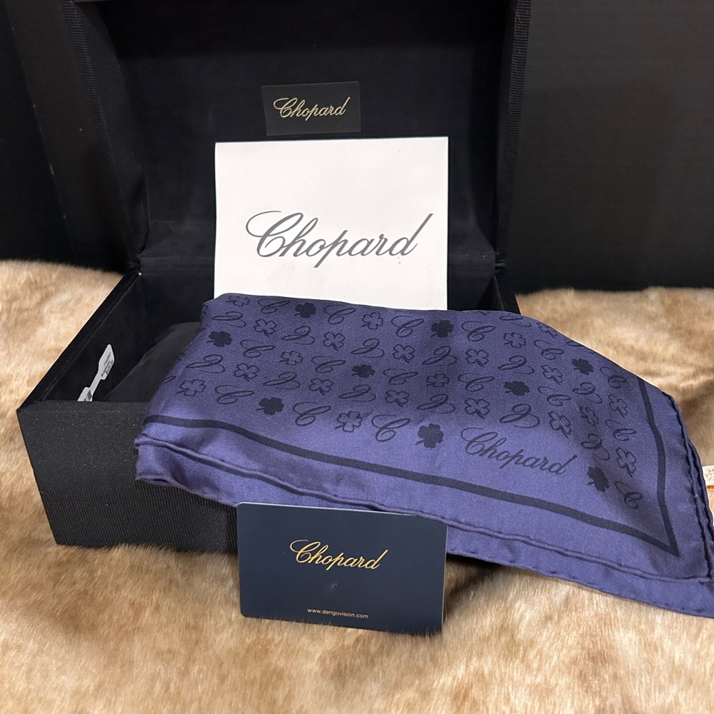 Chopard Silk Scarf  Authentic EUC